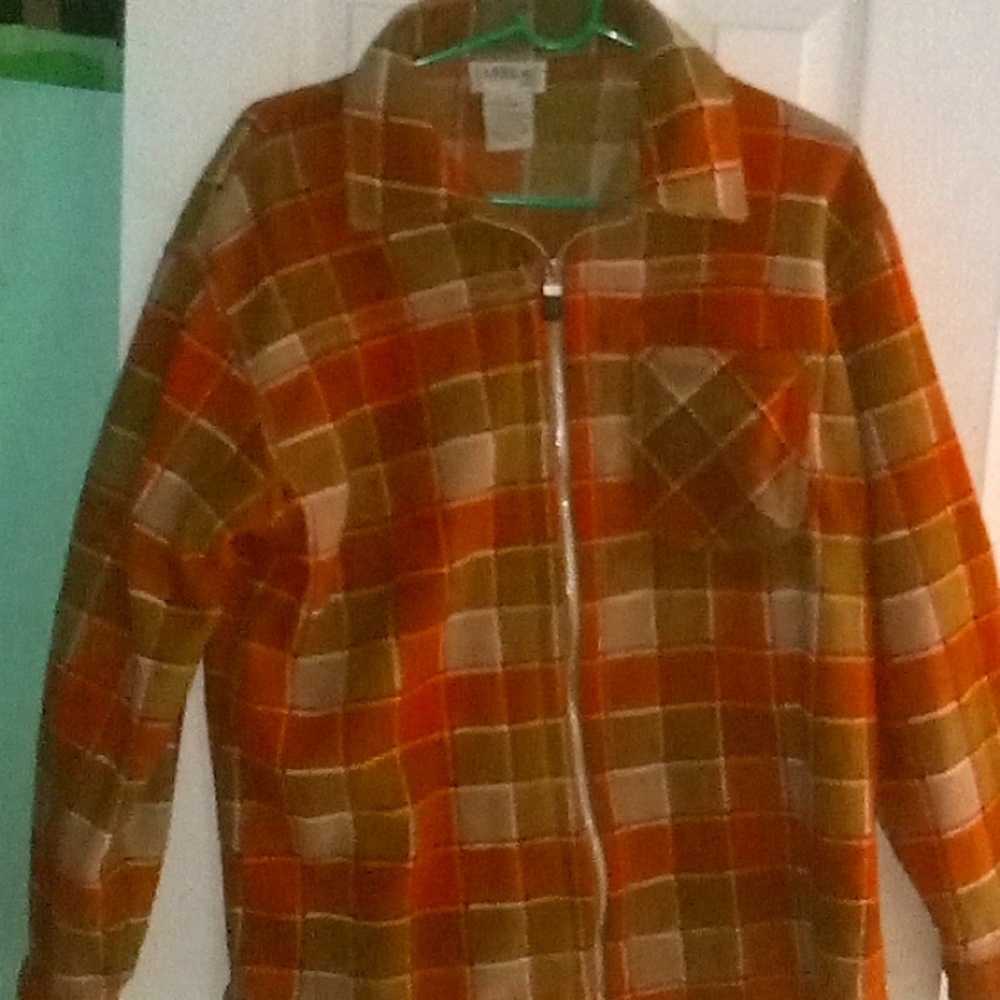 Orange flannel